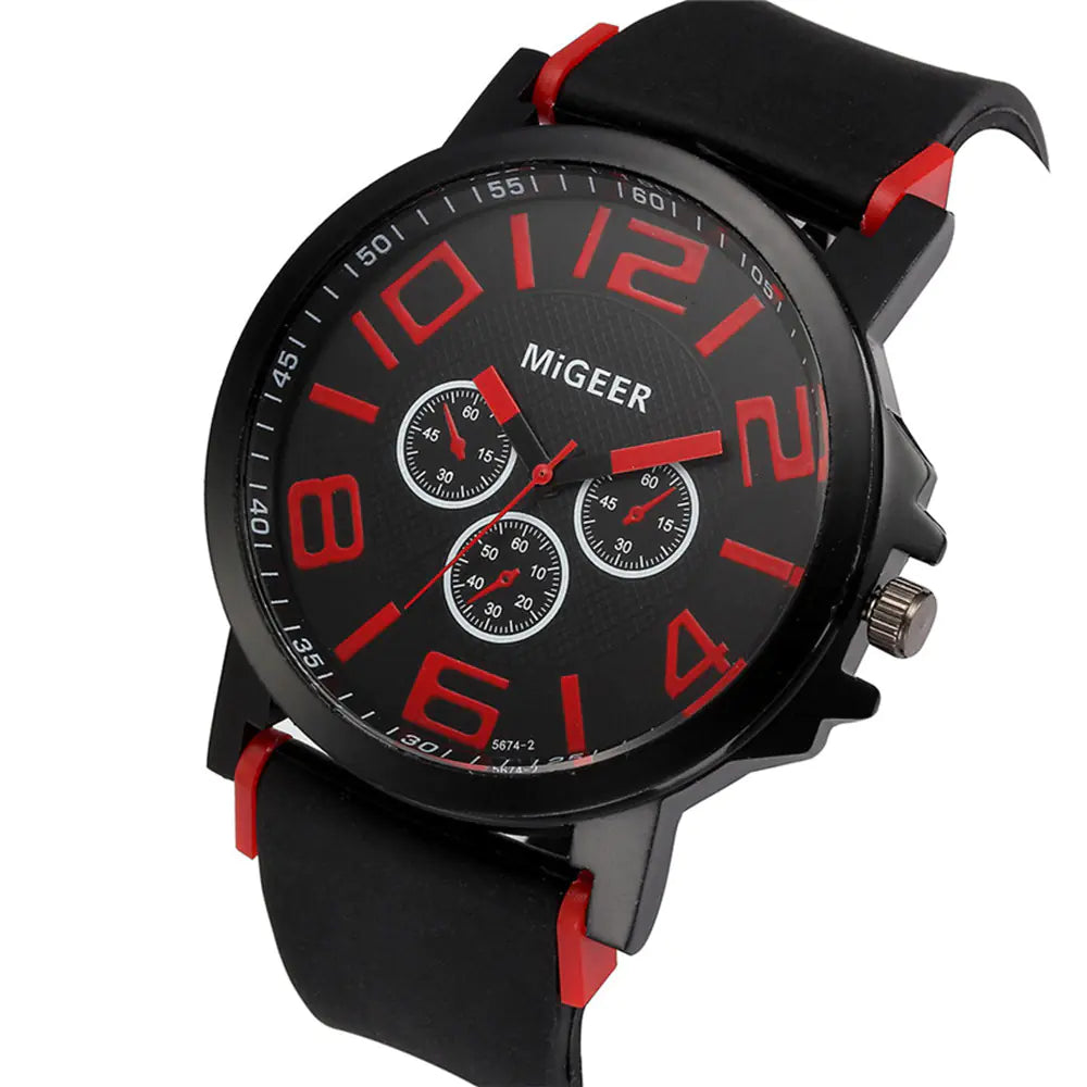 Quartz Watch for Men - Digital Timepiece
