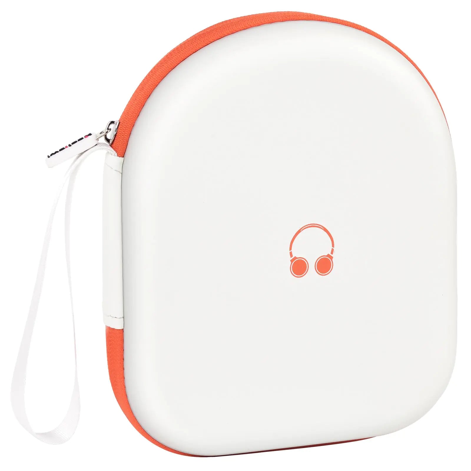 Headphone Case Compatible with JBL Tune 510BT/ 520BT/ 500BT/ 660NC/ for JBL Live 460NC /670NC Wireless On-Ear Headphones Bluetooth Head Phones Protective Storage Bag for Charging Cable-White