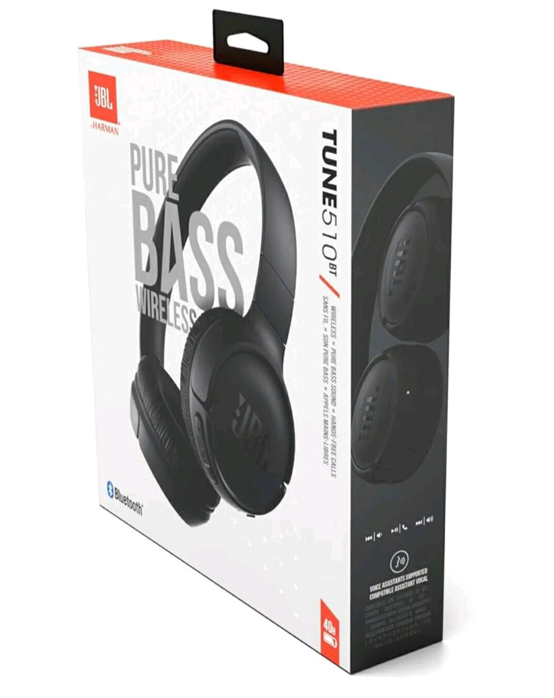 JBL Tune 510 BT Bluetooth Wireless On-Ear Headphones