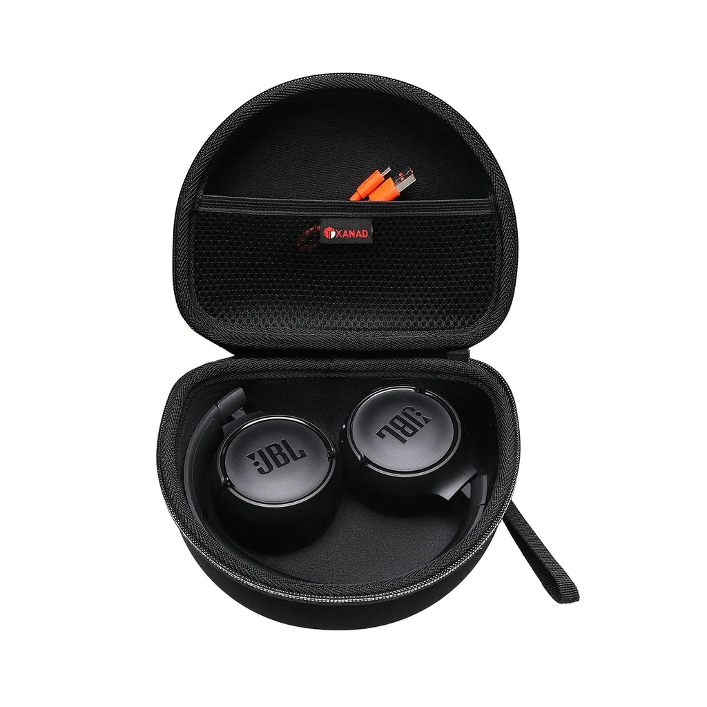 XANAD Travel Case Compatible with JBL Tune 510BT / JBL Tune 520BT / JBL Tune 760 NC/JBL Tune 660 BTNC/JBL Tune 710 BT/JBL Live 460NC Headphone(Black)
